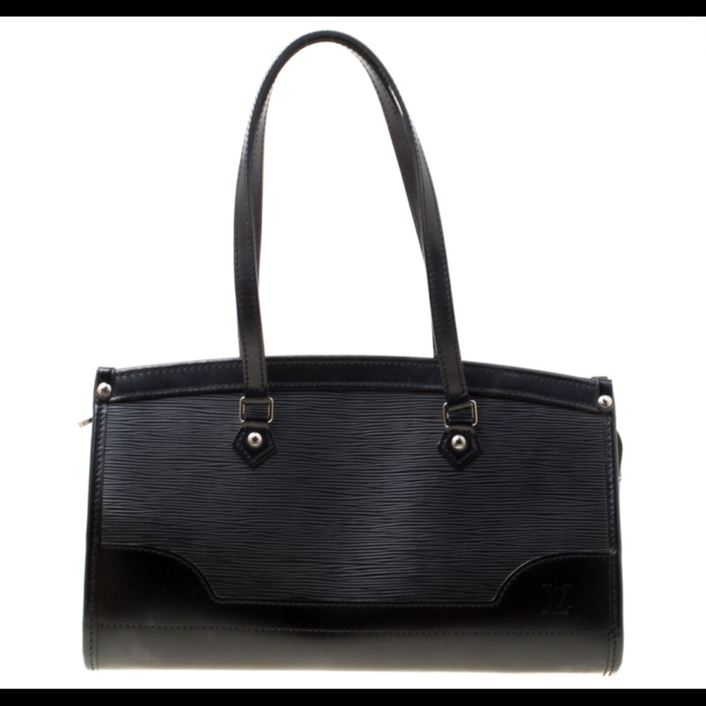 Louis Vuitton Black Epi Leather Madeleine Bag